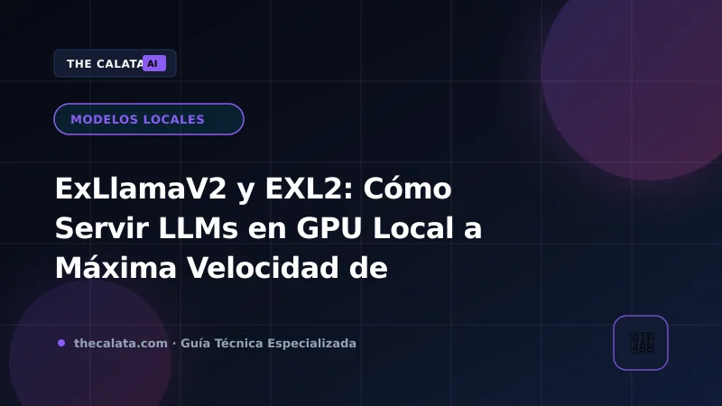 Benchmark de velocidad extrema con el motor de inferencia ExLlamaV2 y formato EXL2