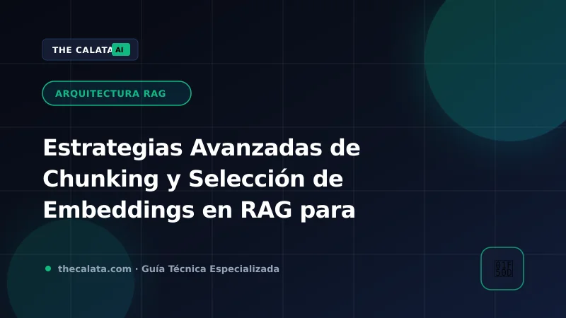 Diagrama de estrategias de fragmentación de texto (chunking fijo vs semántico) y espacio vectorial de embeddings en RAG
